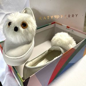 Katy Perry “The Clarissa Sneaker” owl head shoe